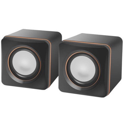 Колонки компьютерные DEFENDER SPK-33, 2.0, 5 Вт, 3,5 мм джек, пластик, черные, 65633 513814