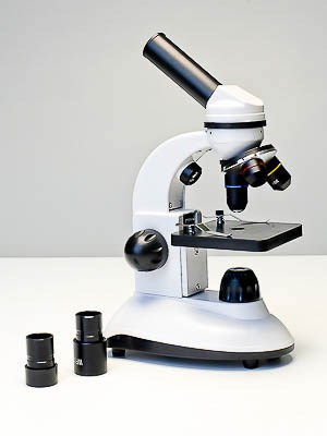 Микроскоп школьный (с подсветкой) - фото 51508135