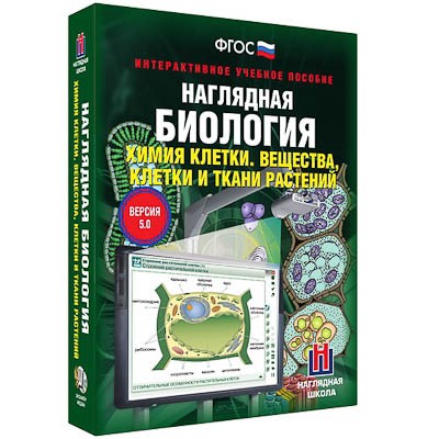 Интерактивное учебное пособие "Наглядная биология. Химия клетки. Вещества, клетки и ткани растений" - фото 51508261