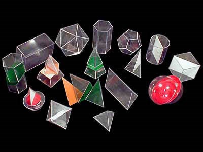 Набор прозрачных геометрических тел с сечениями (разборный) - фото 51508660