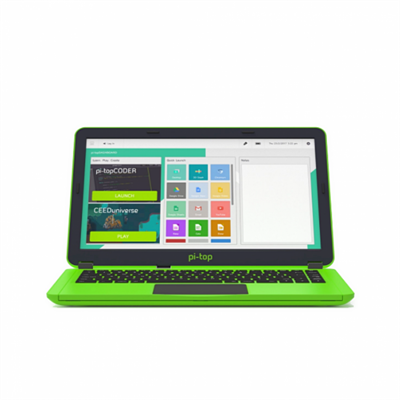 Комплект электронной лаборатории pi-top Green Laptop V3 PTIUGR200003+ACPIXX3 - фото 51510652