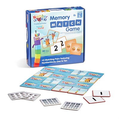 HM95399-UK Настольная игра "Математическое мемори Numberblocks" HM95399-UK - фото 52673252