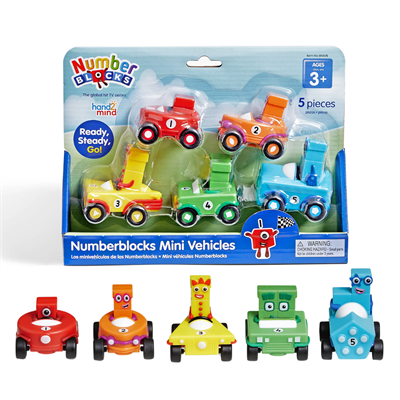 HM95405-UK Игровые фигурки Numberblocks в машинках HM95405-UK - фото 53111732