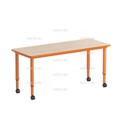Стол детский регулируемый (прямоугольный) 60697 - фото 53136268