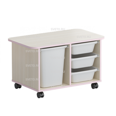Тумба мобильная с лотками “Самоделкин” 9431