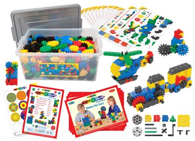 Конструктор Morphun STEM 800 деталей (Шестеренки) Начальный уровень 40301