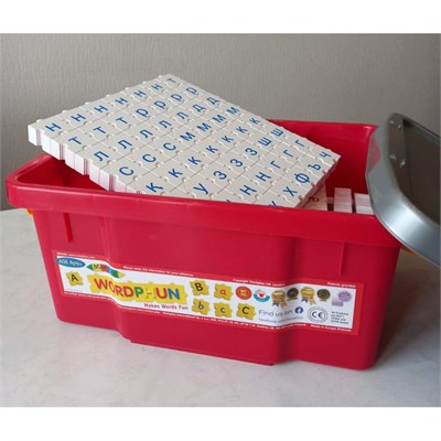 Обучающий конструктор Morphun Upper & Lower Case Letter «ПРОслова» Казахский язык a860ef582009a7fe1592 - фото 55144110