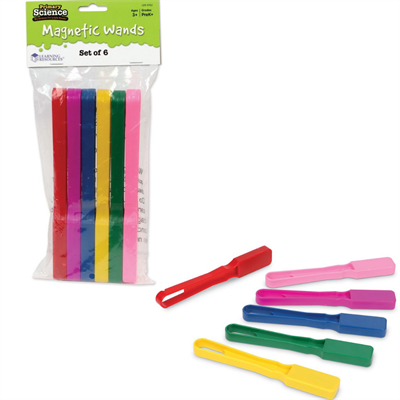 LER0762 "Моя первая лаборатория. Магнитные жезлы" (6 элементов) LER0762