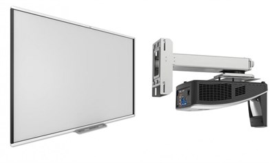Интерактивная доска SMART SBM777V с короткофокусным проектором Exell EXD203STW и креплением Digis DSM-14kw SBM777EXD203S