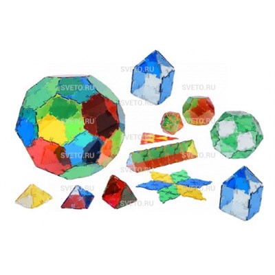 Набор Полидрон Кристальный (комплект на группу) 5-7 лет. 10-3031CRYSTAL-10