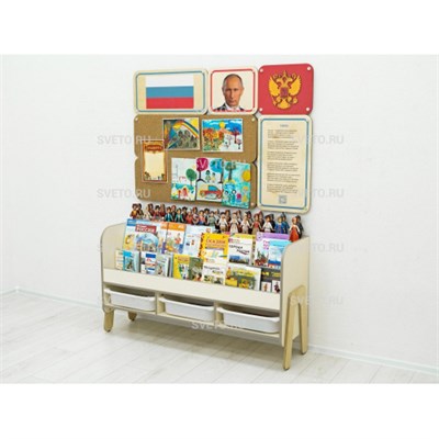 Малый уголок патриотического воспитания в группе ДОУ - «Родина моя» Малый уголок патриот