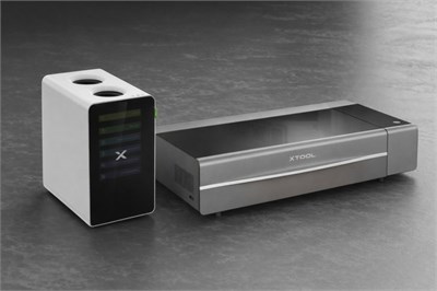 Лазерный резчик/гравировщик МЭЙКБЛОК ИКСТУЛ П2С с блоком фильтрации воздуха P1030632+P5010391+ТП