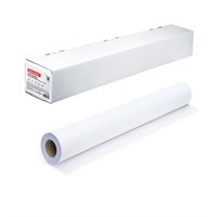 Бумага широкоформатная рулон для плоттера 610 мм х 30 м х втулка 50,8 мм, 160 г/м2, белизна CIE 146%, BRAUBERG, 110623 110623