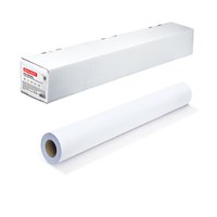 Бумага широкоформатная рулон для плоттера, 594 мм х 45 м х втулка 50,8 мм, 90 г/м2, белизна CIE 146%, BRAUBERG, 110629 110629