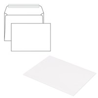 Конверты С4 (229х324 мм), отрывная лента, 100 г/м2, КОМПЛЕКТ 500 шт. 124400