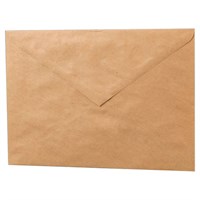 Конверты С5 (162х229 мм) КРАФТ, клей, 90 г/м2, КОМПЛЕКТ 1000 шт., треугольный клапан, 76423 111650