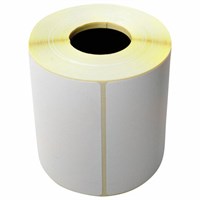 Этикетка термотрансферная ПОЛИПРОПИЛЕНОВАЯ (100х72 мм), 500 этикеток в ролике, 53082 111970