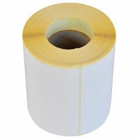 Этикетка термотрансферная ПОЛУГЛЯНЕЦ (100х150 мм), 250 этикеток в ролике, 111976 111976