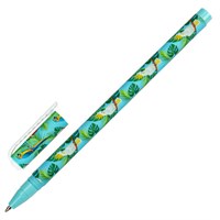 Ручка шариковая BRAUBERG SOFT TOUCH STICK "PARROTS", СИНЯЯ, мягкое покрытие, узел 0,7 мм, 143706 143706