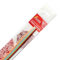 Бумага для квиллинга "Радуга", 10 цветов, 100 полос, 7 мм х 300 мм, 80 г/м2, ОСТРОВ СОКРОВИЩ, 128755 128755