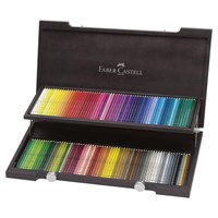 Карандаши цветные акварельные художественные FABER-CASTELL "Albrecht Durer", 120 цветов, деревянный ящик, 117513 181498