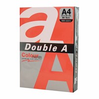 Бумага цветная DOUBLE A, А4, 80 г/м2, 500 л., интенсив, красная 115124