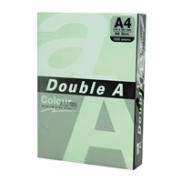 Бумага цветная DOUBLE A, А4, 80 г/м2, 500 л., пастель, светло-зеленая 115114