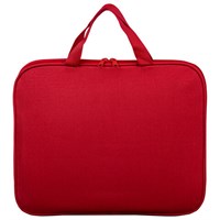 Папка на молнии с ручками STAFF EVERYDAY, А4, полиэстер, красная, 270730 270730