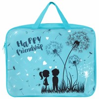 Папка на молнии с ручками BRAUBERG А4, 1 отделение, полиэстер, 80 мм, 