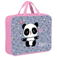 Папка на молнии с ручками BRAUBERG А4, 1 отделение, полиэстер, 80 мм, 