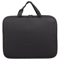 Папка на молнии с ручками STAFF EVERYDAY, А4, полиэстер, черная, 270733 270733