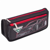 Пенал мягкий ЮНЛАНДИЯ, 2 отделения, полиэстер, 