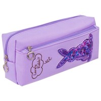 Пенал мягкий ЮНЛАНДИЯ, 2 отделения, полиэстер, 