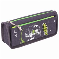 Пенал мягкий ЮНЛАНДИЯ, 2 отделения, полиэстер, 