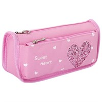 Пенал мягкий ЮНЛАНДИЯ, 2 отделения, полиэстер, 