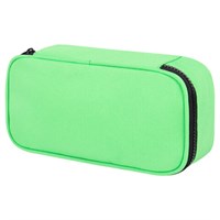 Пенал-косметичка BRAUBERG, 1 отделение, органайзер, полиэстер, 22x11,5x6 см, зеленый, 270844 270844