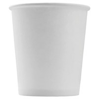 Стакан одноразовый бумажный 100/120 мл, D 62 мм, КОМПЛЕКТ 60 шт., однослойные, белые, холодное/горячее, ФОРМАЦИЯ, HB62-120-0000 606191