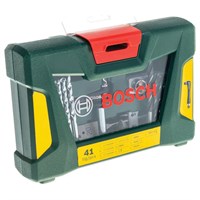 Набор бит и сверл, 41 шт., угловая отвертка, BOSCH V-line-41 2607017316 671185