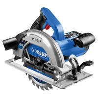 Пила циркулярная, 1600 Вт, 5000 оборотов/мин, диск 190 мм х 20 мм, ЗУБР ПДП-65 671102