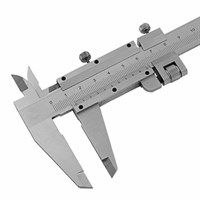 Штангенциркуль 200 мм, цена деления 0,02 мм, с глубиномером, MATRIX, пластиковый кейс, 316325 671090