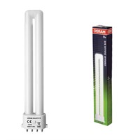 Лампа люминесцентная OSRAM DULUX S/E 11W/21-840, 11 Вт, U-образная, холодный белый свет, цоколь 2G7 450645