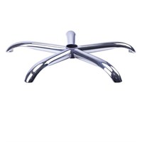 Пятилучие для кресла, нагрузка до 120 кг, диаметр 700 мм, NZ004, металлическое, хром 531914