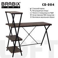 Стол на металлокаркасе BRABIX 
