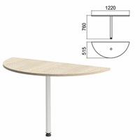 Стол приставной полукруг 