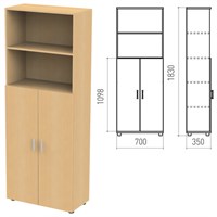 Шкаф полузакрытый 