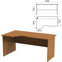 Стол письменный эргономичный 