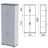 Шкаф закрытый 