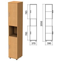 Шкаф полузакрытый 