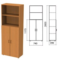 Шкаф полузакрытый 