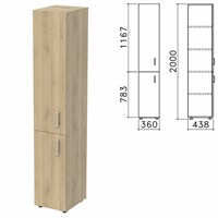 Шкаф закрытый 